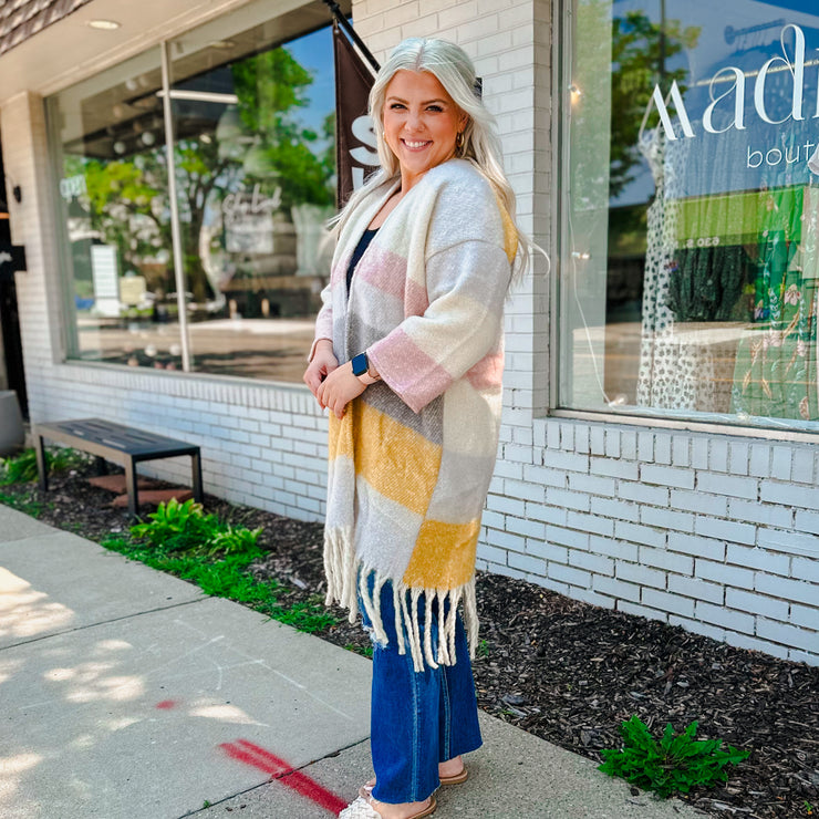 Knit Fringe Cardigan