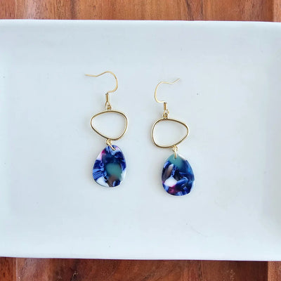 Blue Quinn Earrings