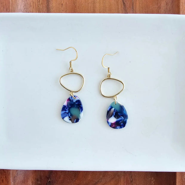 Blue Quinn Earrings