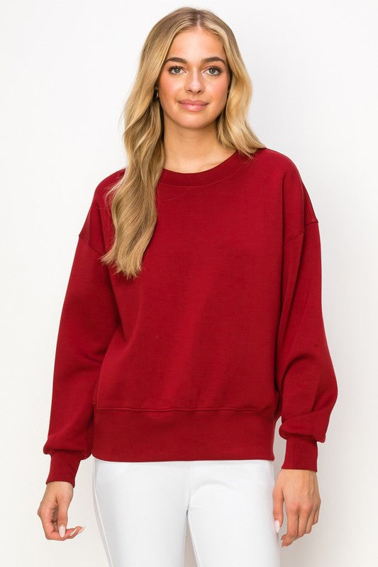 Crimson Ultra Comfy Sweatshirt