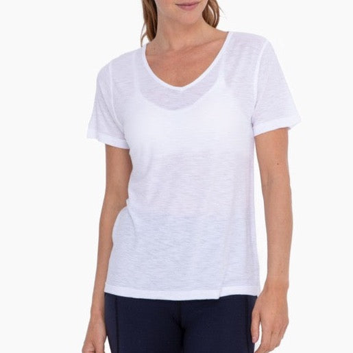 White Classic Tee