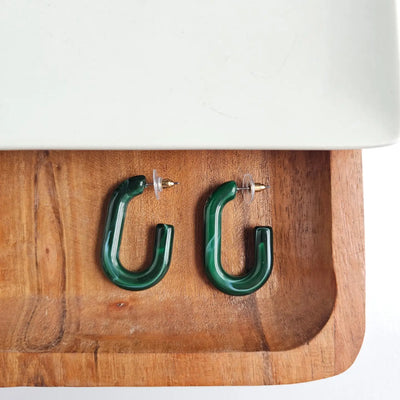 Green Joanna Hoops