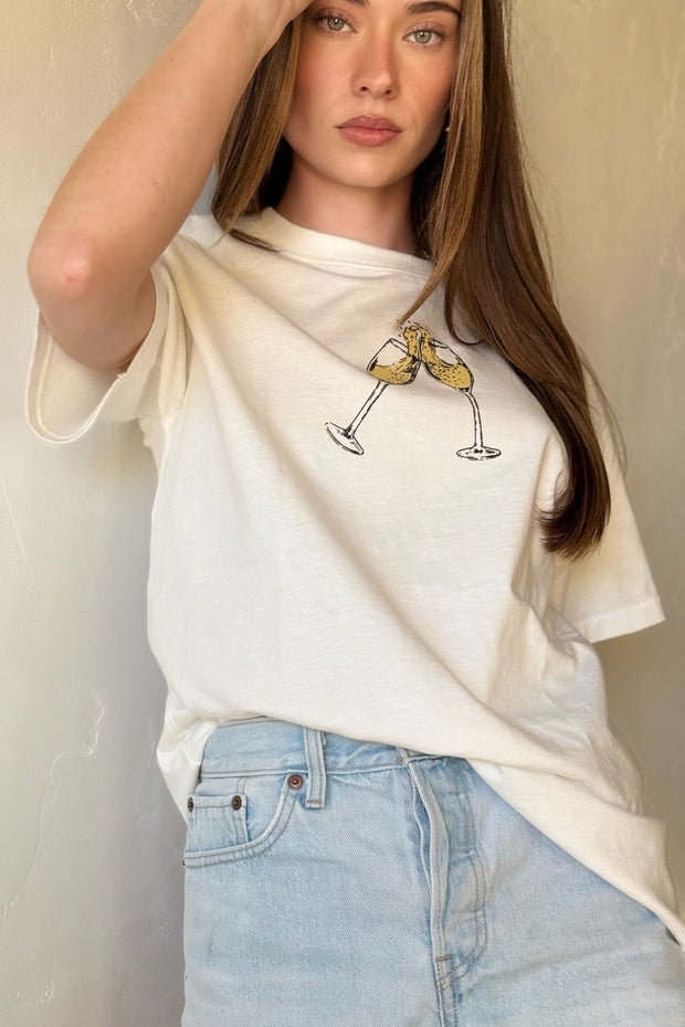 Champagne Cheers Tee-small