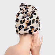 Leopard Quick Dry Hair Towel