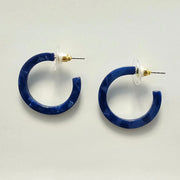 Navy Mini Hoops