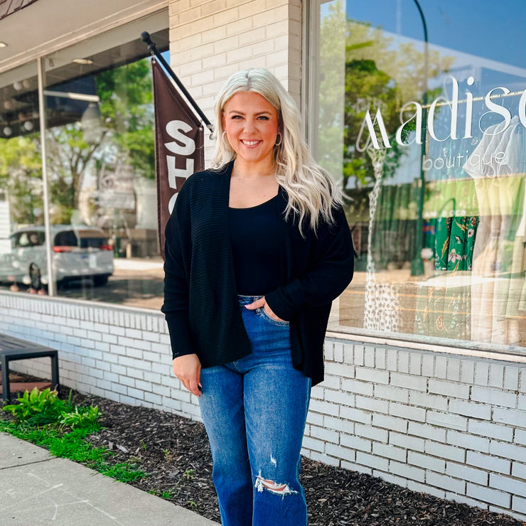 Dolman Sleeve Cardigan