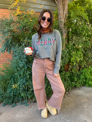 Merry Grey Long Sleeve