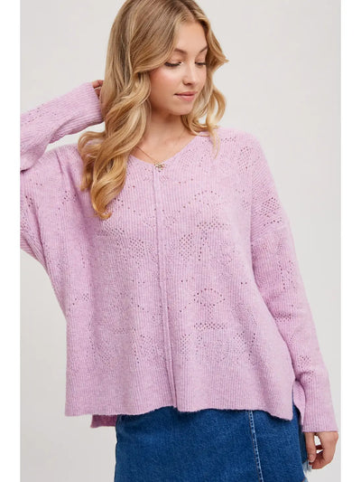 Rose V Neck Sweater