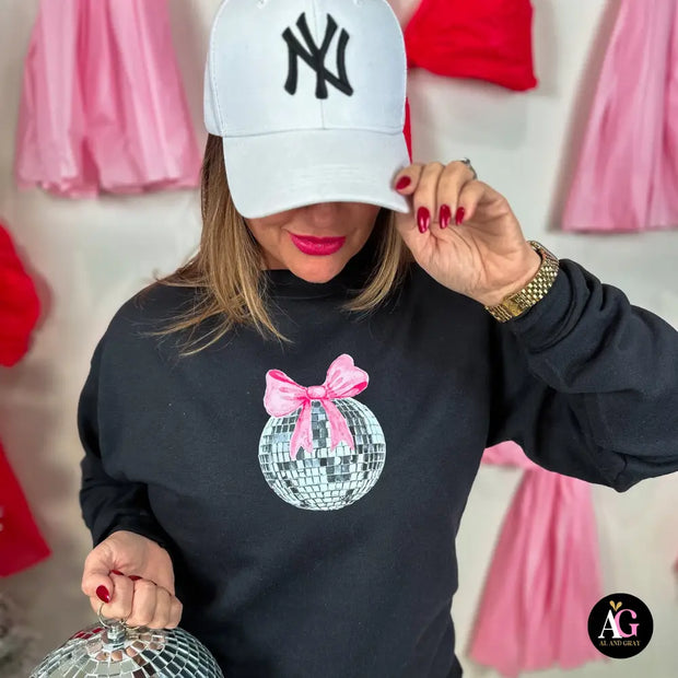 Pre-Order Disco and Bows Crewneck