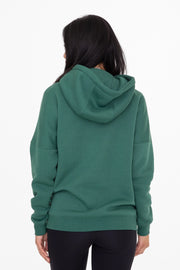 Green Fleece Hoodie - Small