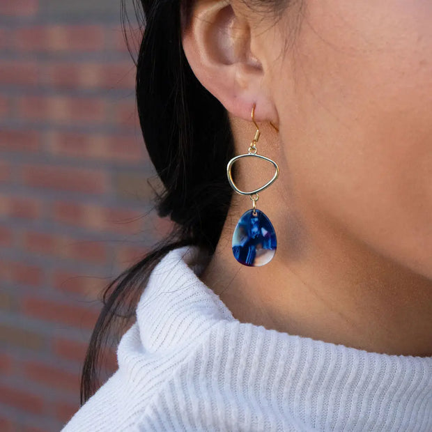 Blue Quinn Earrings