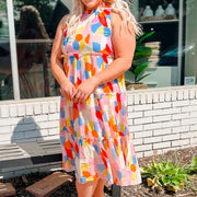 Multi-color Spotted Midi
