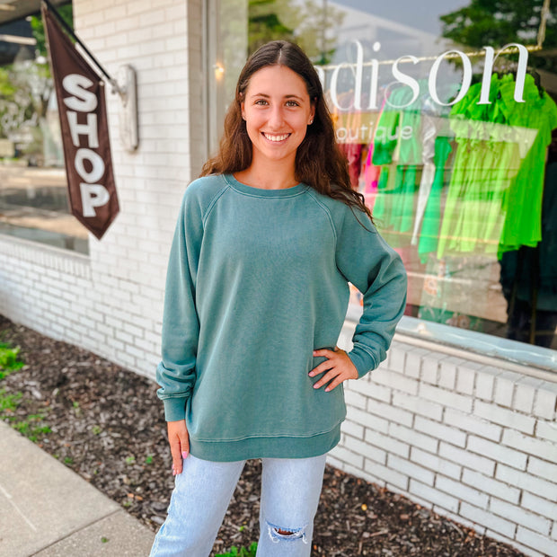 Terry sweatshirt- 2 colors