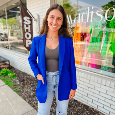 Royal Blue Blazer
