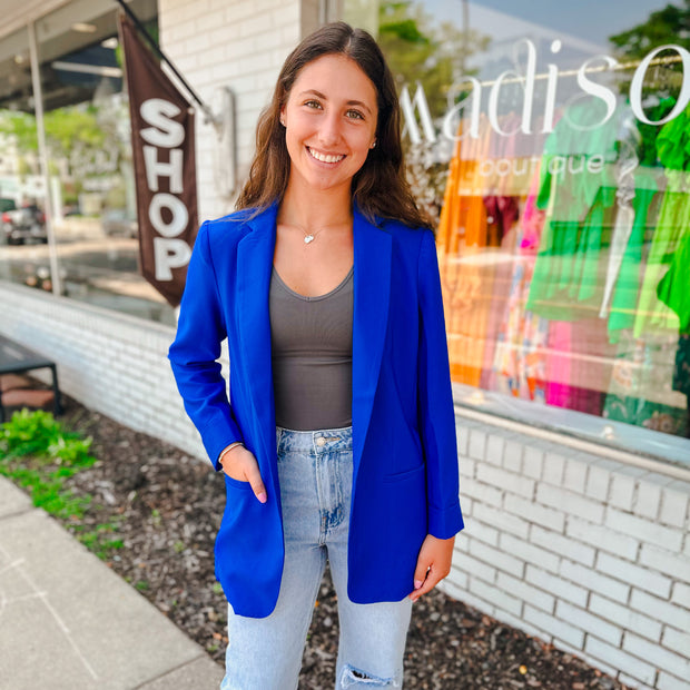 Royal Blue Blazer