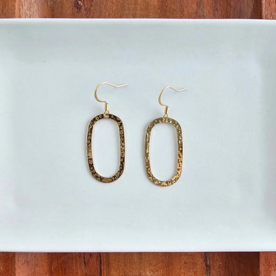 Gold Sienna Earrings