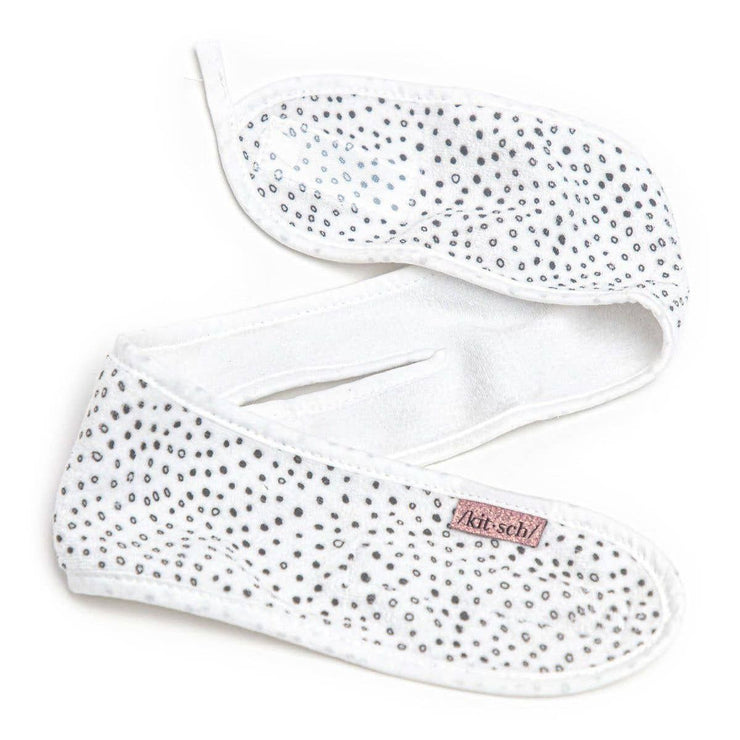 spa headband - dotted