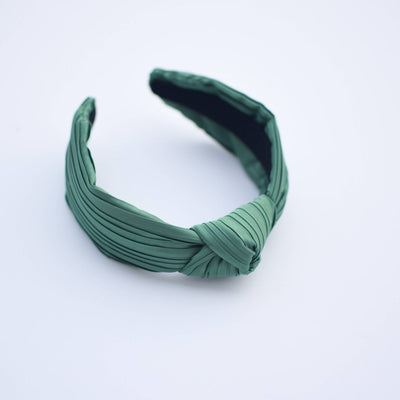 Knotted Headband- Green