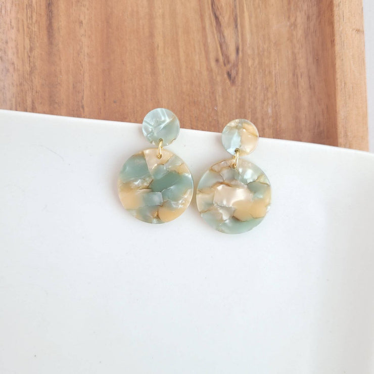 Andy Earrings-Sage