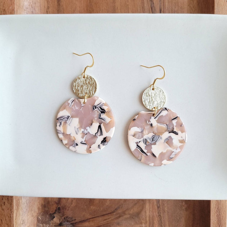 Zoey Earrings- Sandstone