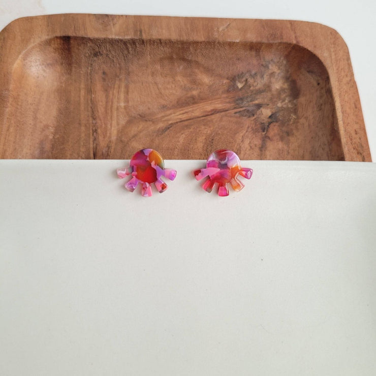 Skylar Studs - Pink