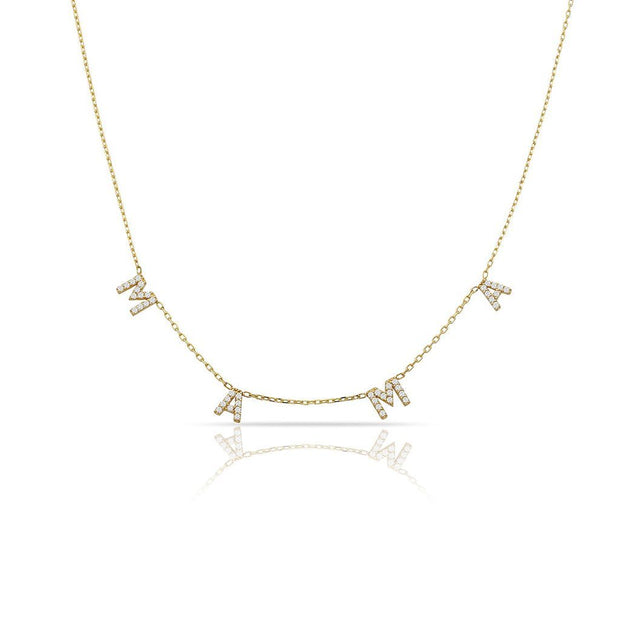 mini mama necklace