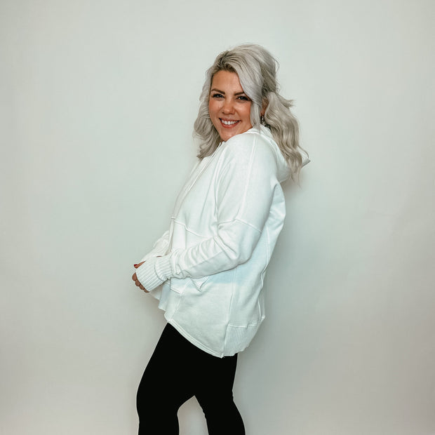 French Terry Oversized Hoodie
