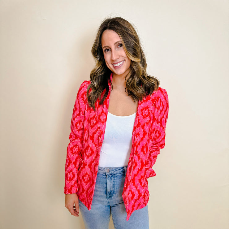 Long Sleeved Blazer- medium