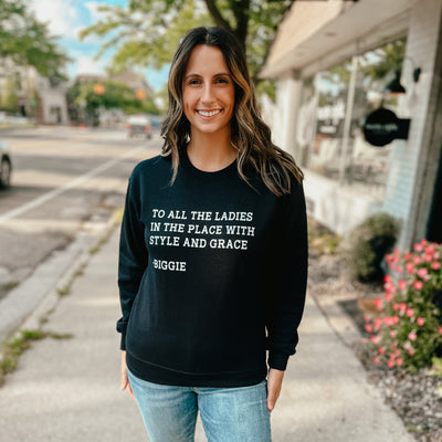 the biggie sweatshirt