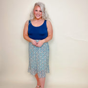Reversible Neckline Seamless Tank - Denim