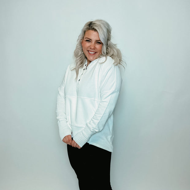 French Terry Oversized Hoodie
